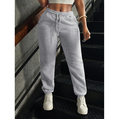 Sports sweatpants women's loose casual pants运动卫裤女休闲裤