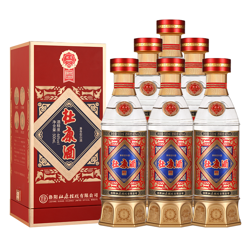 杜康国优1988兼香型白酒46度
