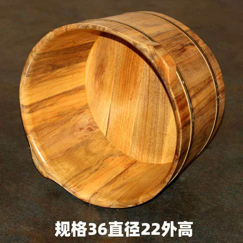 百山香樟木泡脚盆木盆泡脚木桶泡脚桶木质养生足浴桶洗脚桶家用
