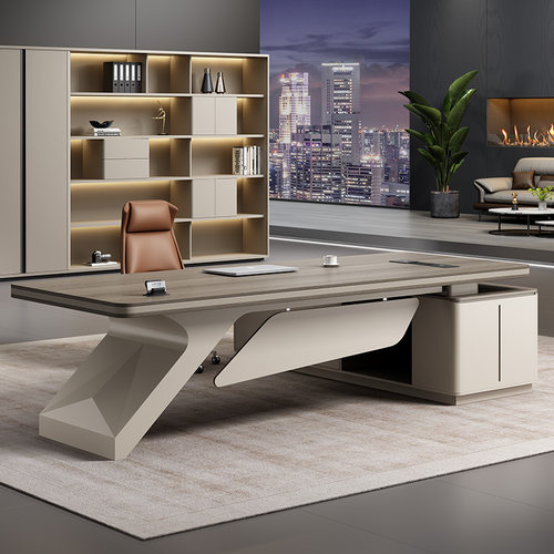 烤漆办公桌老板桌总裁领导董事长