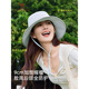 骆驼大帽檐防晒渔夫帽upf50 防紫外线女全脸遮阳凉感透气防晒帽子