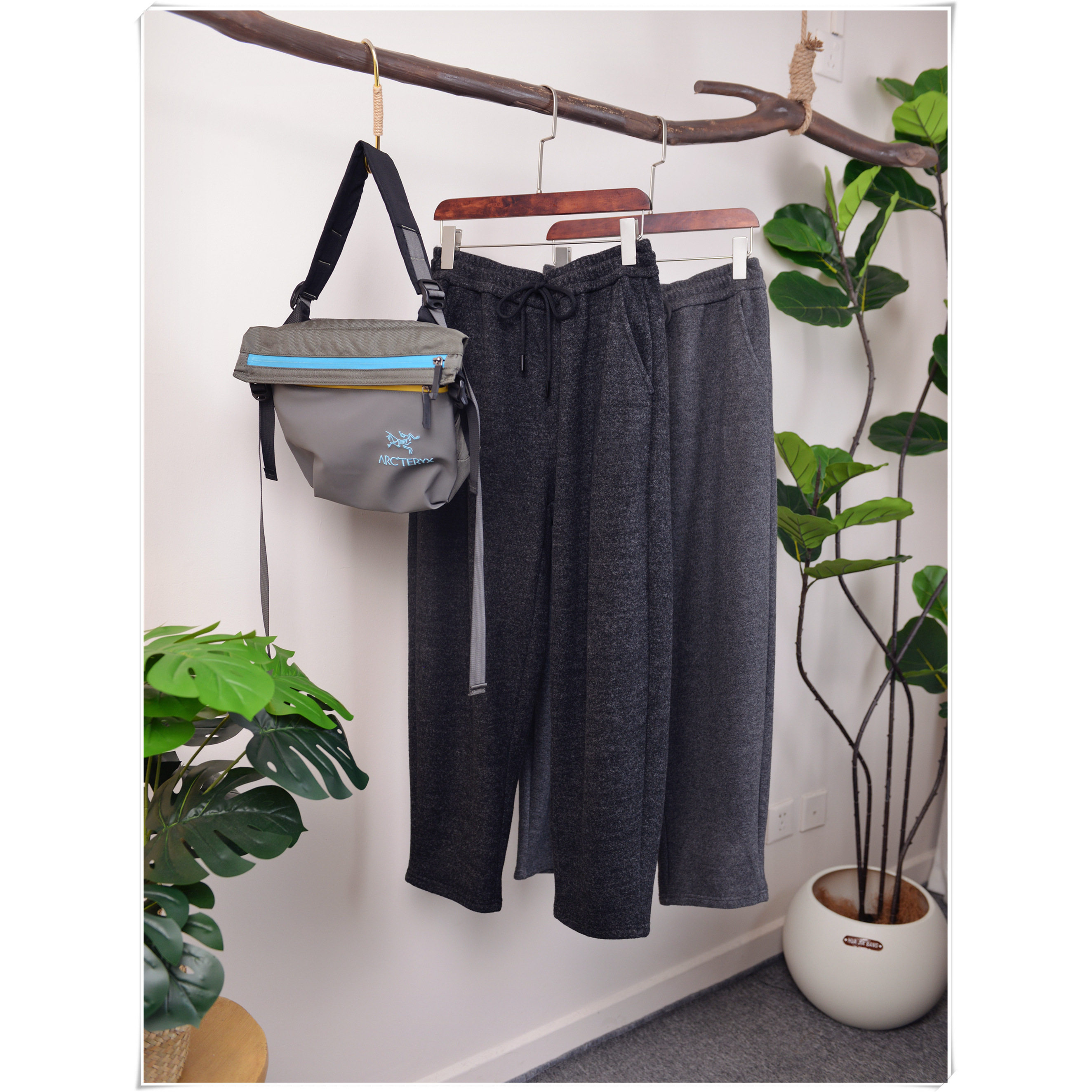 男款卫裤加厚加绒超级软糯