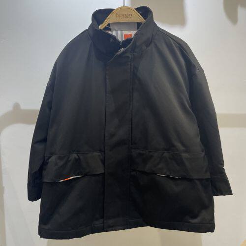 0024 CALFIT 가을 겨울 남성 및 큰 아동용 루즈 벨벳 중간 길이 재킷 110-160