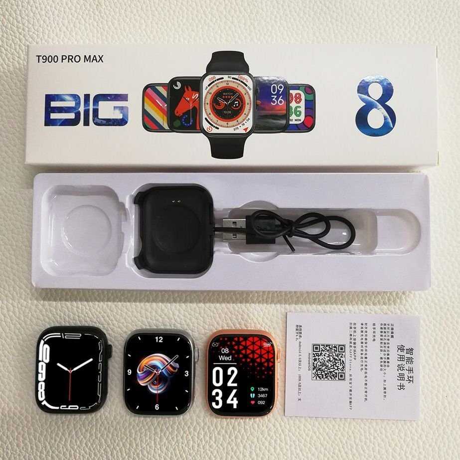 T900PROMAX智能手环t900智能手表蓝牙通话心率血压健康计步运动s8