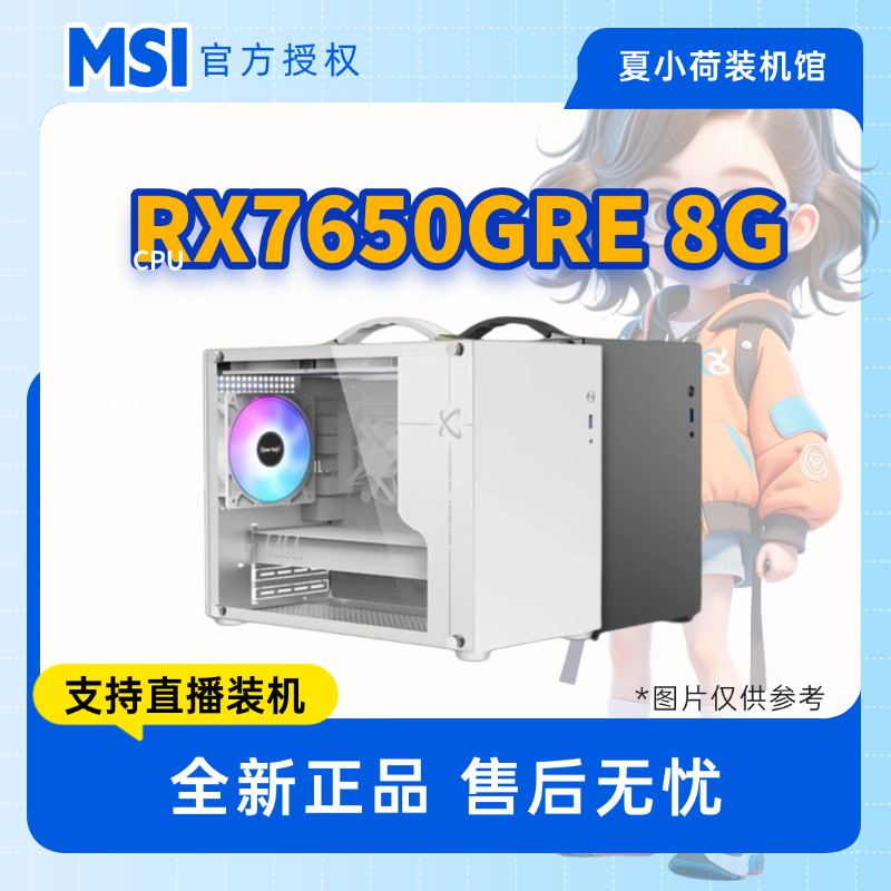 瀚铠RX7650GRE 显卡/组装电脑/台式电脑/电脑主机