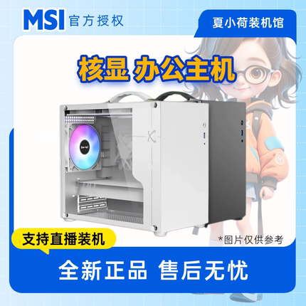 元旦 核显 办公机酷睿Ultra 225/12100/12400/办公主机