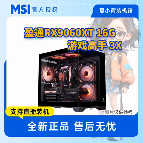 盈通RX9060XT 16G 游戏高手/12600KF/14600kf5600//9600X/9700x