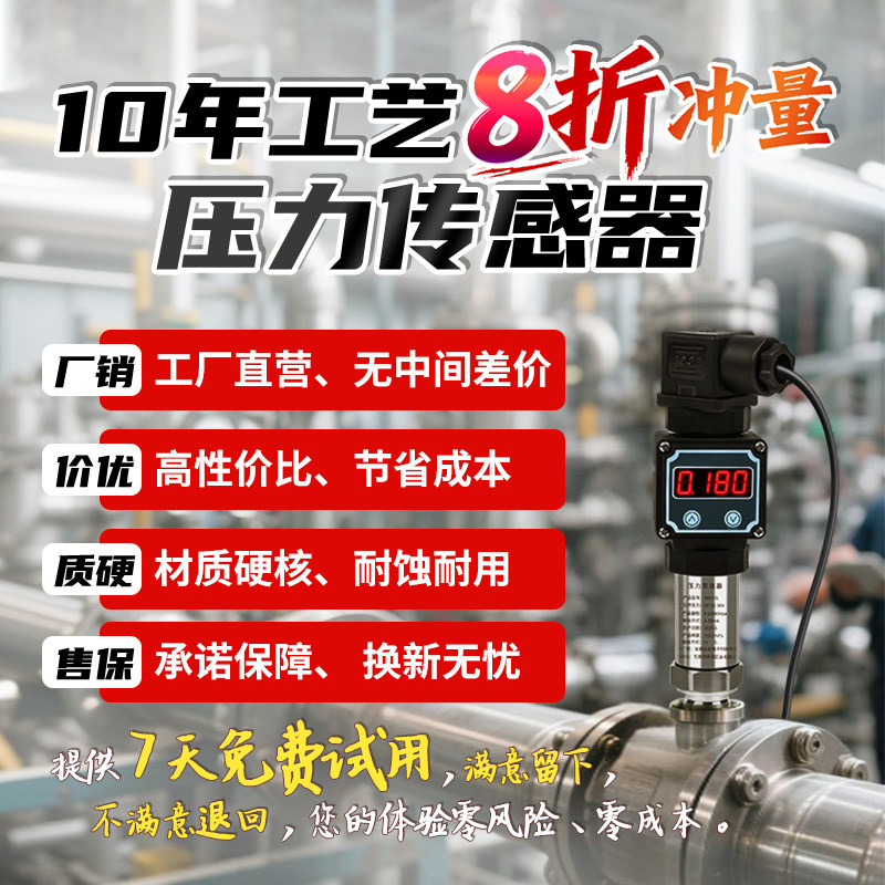 工业级RS485物联网压力变送器图片
