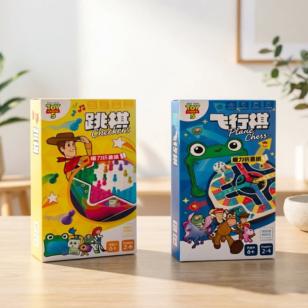 玩具总动员磁力折叠棋飞行棋