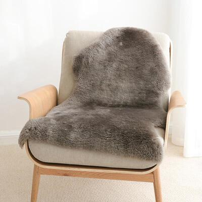 羊剪绒短毛沙发垫地毯纯羊毛皮毛一体飘窗垫牀边毯阳台椅垫