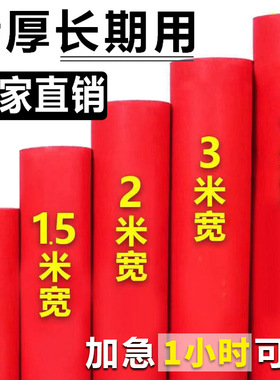 红地毯一次性结婚加厚商用迎宾长期舞台开业店铺门口婚礼婚庆铺地