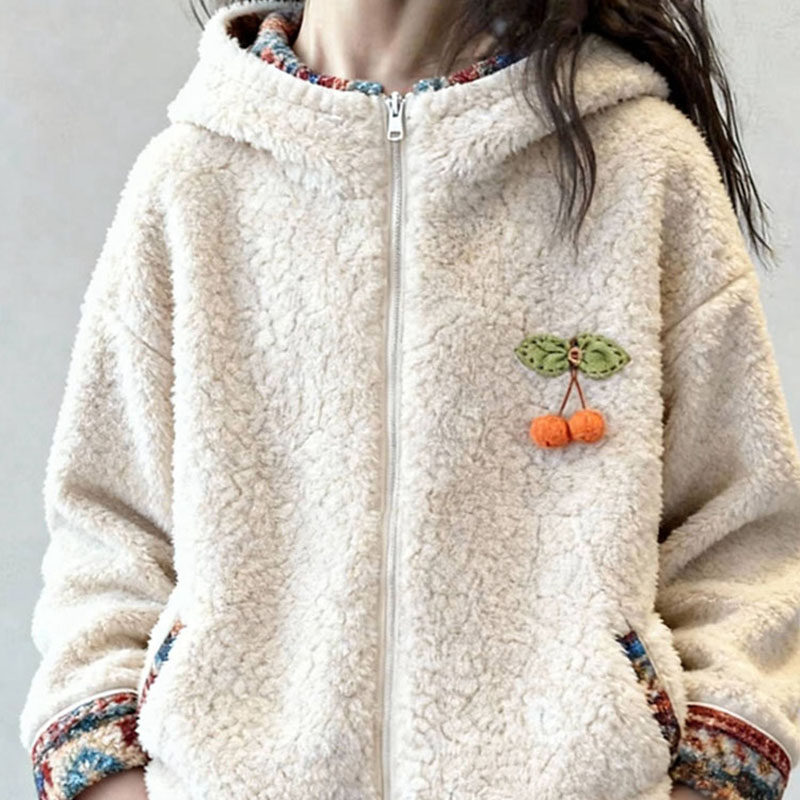 韩系穿搭超好看炸街独特漂亮上衣拼色两面穿外套秋冬2025女装新款,女装/女士精品,大码内搭,淘宝优惠券,粉丝福利购,淘宝优惠卷