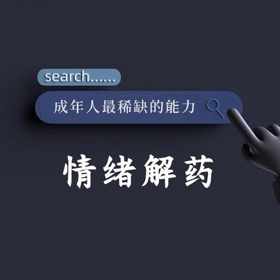 情绪解药 精神内耗负能消化解药情绪疗愈管理心理学个人成长能力