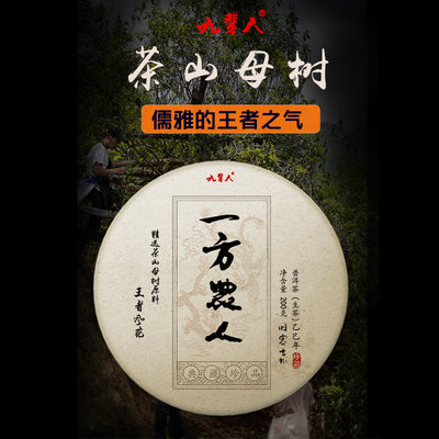 王者风范[一方农人]2025年遗存古树农人茶坊云南普洱生茶