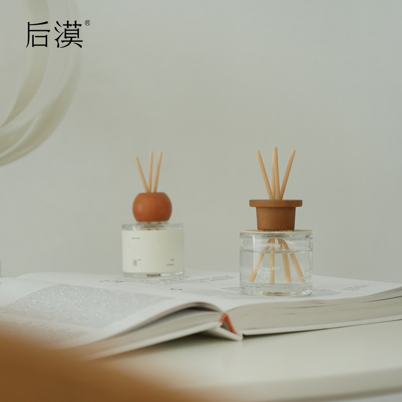 Homoo原创设计车载扩香瓶木质调无火香薰自然淡香高级感生日礼物