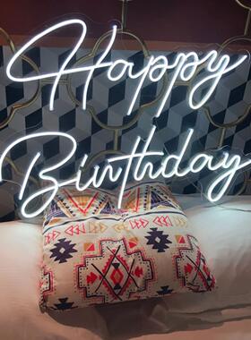 HappyBirthdayOhBaby霓虹灯