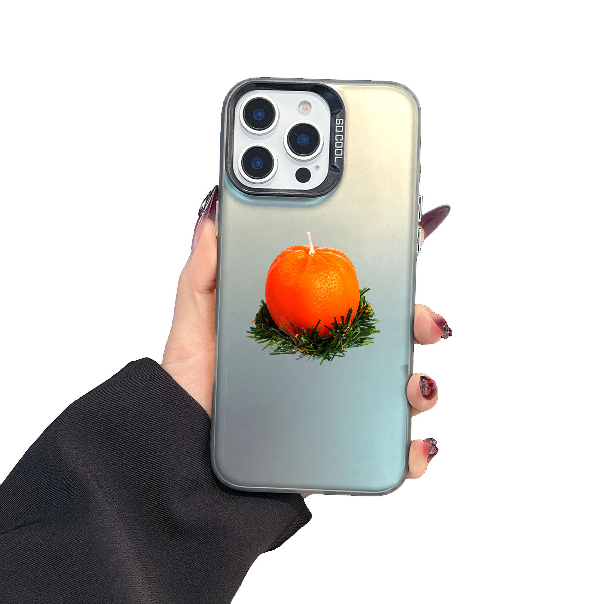 柑橘 适用于iPhone17全包16pro手机壳苹果15promax软华为mate70保护套小米红米k70 vivo iqoo荥耀300 reno 12