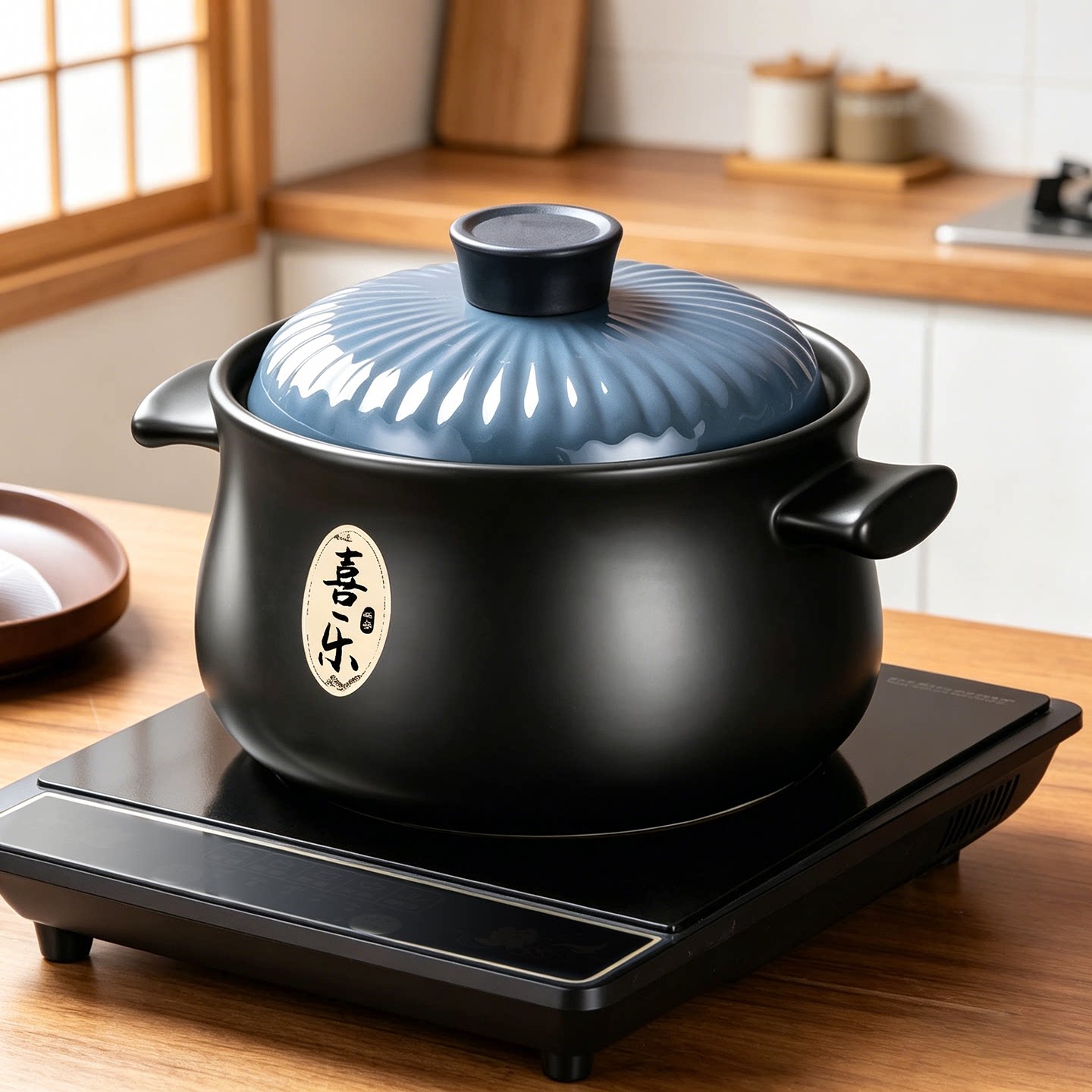 砂锅耐高温炖锅家用电磁炉燃气灶通用煲汤锅陶瓷煲石锅煲仔饭沙锅