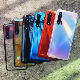 适用华为nova6后盖玻璃电池盖NOVA6手机5G后壳后屏替换背盖透明4G