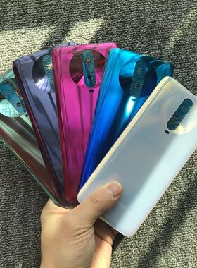 适用红米K30 ultra后盖K30至尊版玻璃外壳手机电池盖后屏替换透明