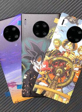 适用华为Mate30电池塑料后盖 Mate30Pro手机改装后壳背屏替换透明