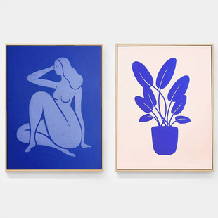 umbluela 饰画客厅背景墙创意组合挂画桌面艺术摆画 北欧简约风装