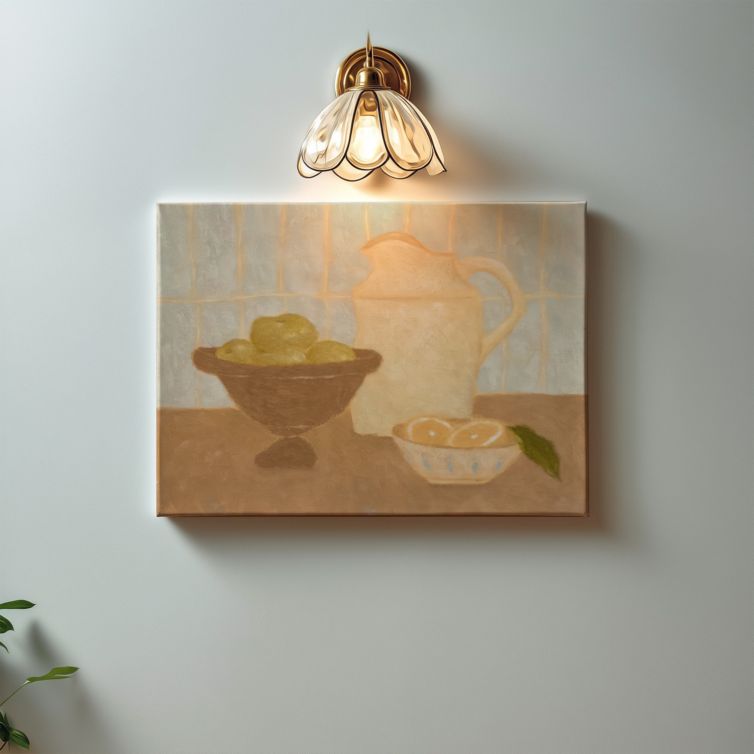 umbluela中古风静物装饰画图片
