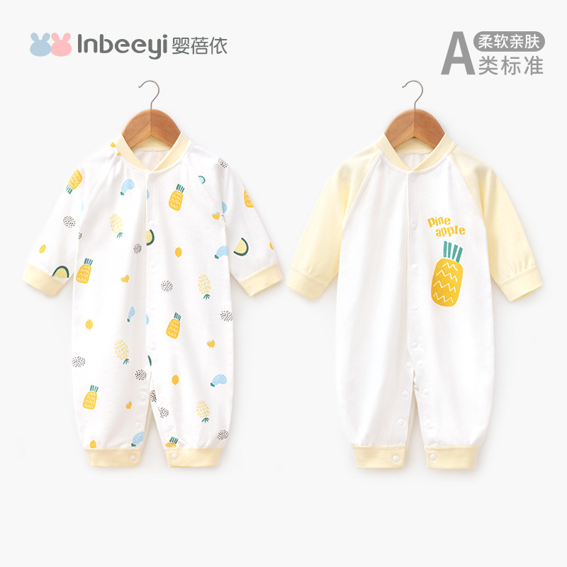 连体衣服网红薄款婴儿