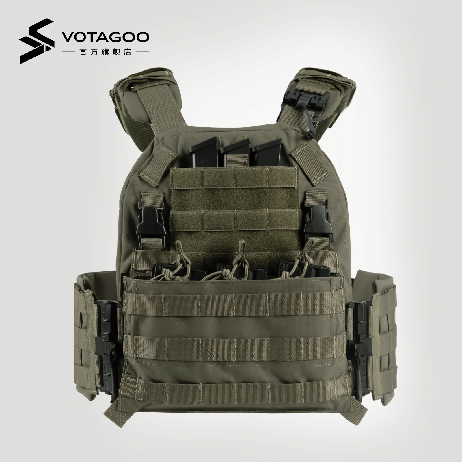 VOTAGOO LBT V5轻量化战术背心6094全套负重防护马甲迷彩快拆防弹