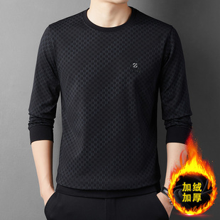 亏本清仓尺度保罗男士长袖t恤2026冬季新款印花卫衣男T打底衫男装