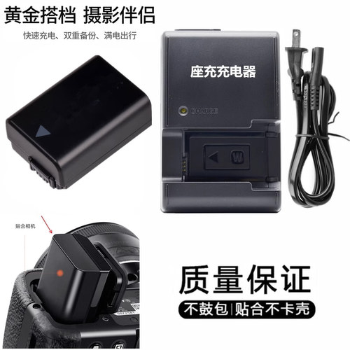 适用于索尼DSC-RX10 M2 RX10M3 RX10M4长焦相机电池+充电器NPFW50