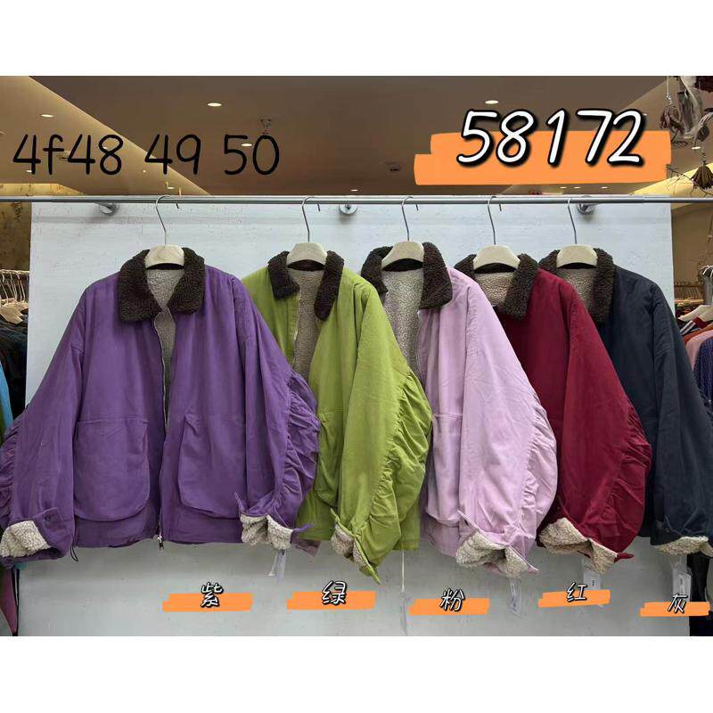 We家58172冬季宽松休闲简约百搭