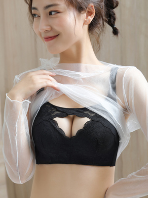 品牌文胸彩奇旗艦店诗专柜官网正品内衣无钢圈上薄下厚聚拢