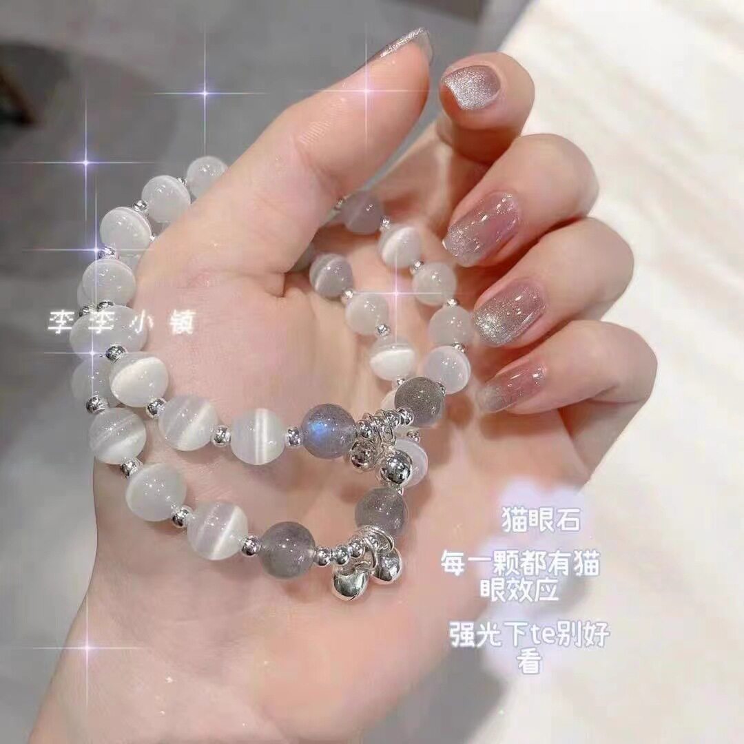 甜美设计感铃铛手链女韩版招财转运高级感手串轻奢ins小众风手饰