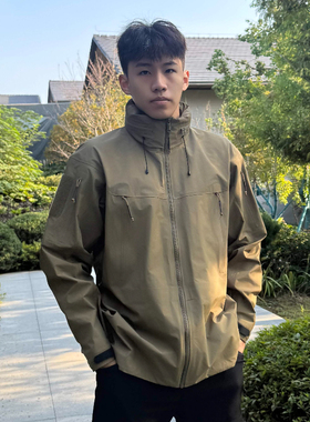 ReMake “gen2.2 军版硬壳”尼龙66EPE膜防水透汽全压胶冲锋衣