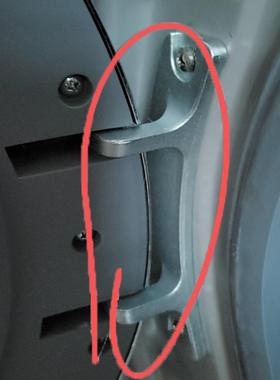 通用美的门铰链MG70/80-K1213EDS-1213EDS-1411LDPC(S)洗衣机合页