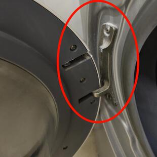 通用门合页小天鹅美的全自动滚筒洗衣机门铰链门转轴支架配件大全