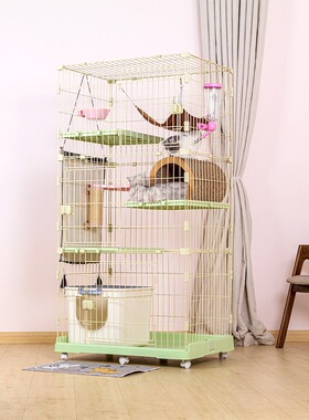 创逸CG猫笼子猫笼别墅三层室内猫笼双层家用猫咪笼子