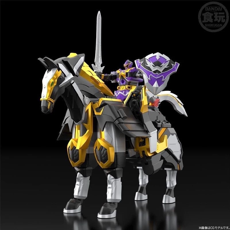 万代SMP食玩PB限定 魔法战队魔法连者 魔神合体 魔狼凯撒拼装模型