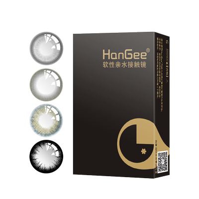 男士美瞳黑色自然款小直径半年抛棕色隐形眼睛官方正品旗舰店年抛