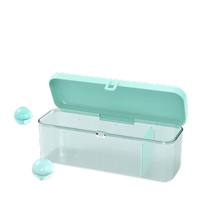 买一送一】HanGee美瞳收纳盒日抛隐形眼镜大容量透明盒子防尘便携