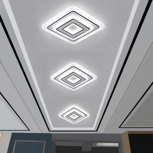 LED过道灯走廊灯北欧入户灯门厅灯玄关灯衣帽间吸顶灯简约阳台灯