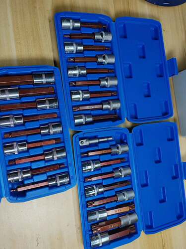 1/2电扳手旋具头套筒T20-60内六花建星型12角梅花六棱H六角M5-M18