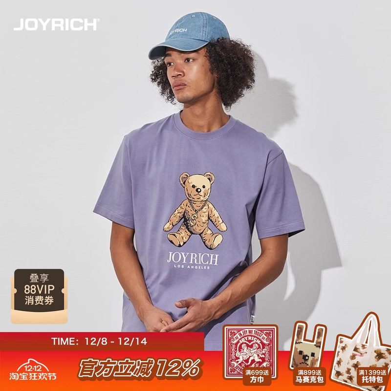 JOYRICH短袖男女同款T恤