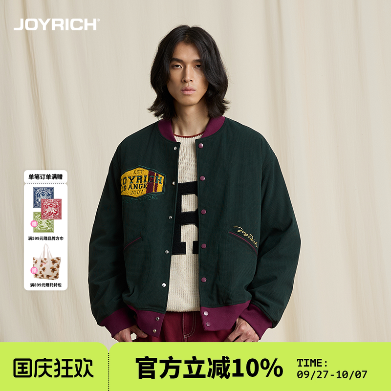 JOYRICH秋冬防风保暖夹克棉服