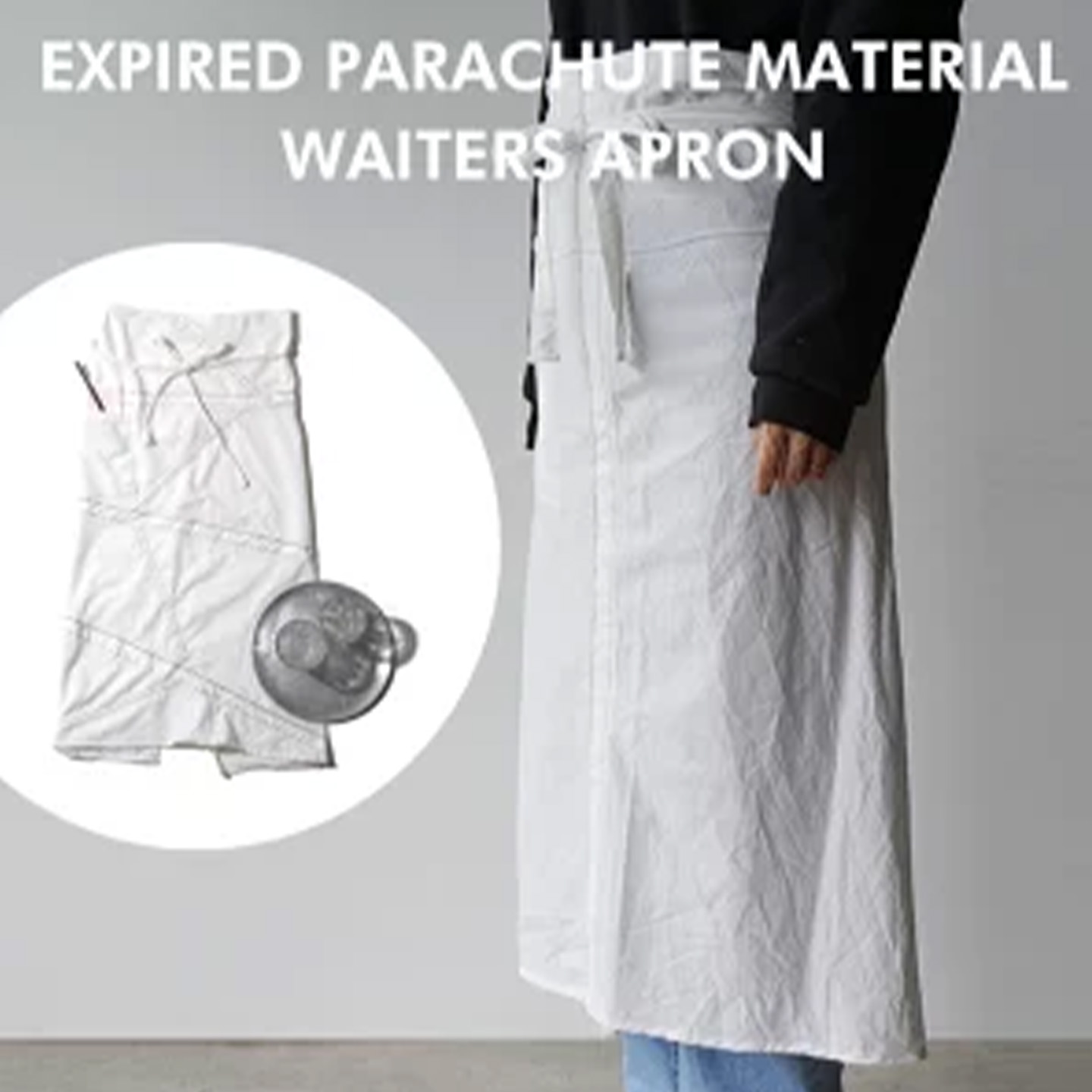 日本PUEBCO降落伞材料半身围裙