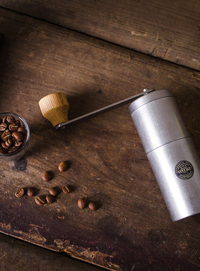 日本AOYOSHI咖啡豆研磨机手摇磨豆机研磨器具手动家用复古