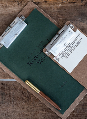 日本进口PUEBCO文具夹板写字垫板夹书写板夹a4文件多场景金属夹板