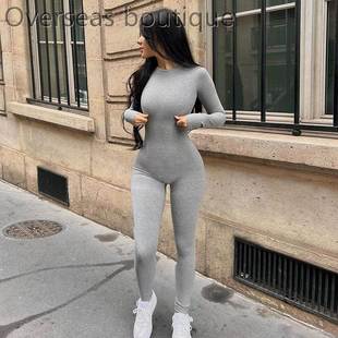 pants包臀紧身高腰运动健身连体裤 Sports jumpsuit fitness and