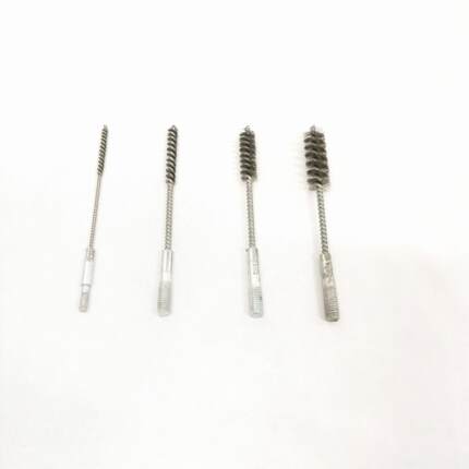 ERSA波峰焊喷嘴清洁钢刷3mm5mm8mm10mm黑色手柄47704钢丝刷